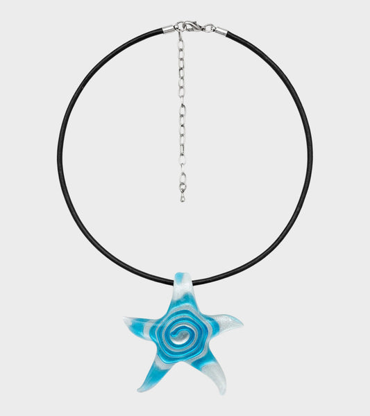 Spirit Necklace Light Blue Star