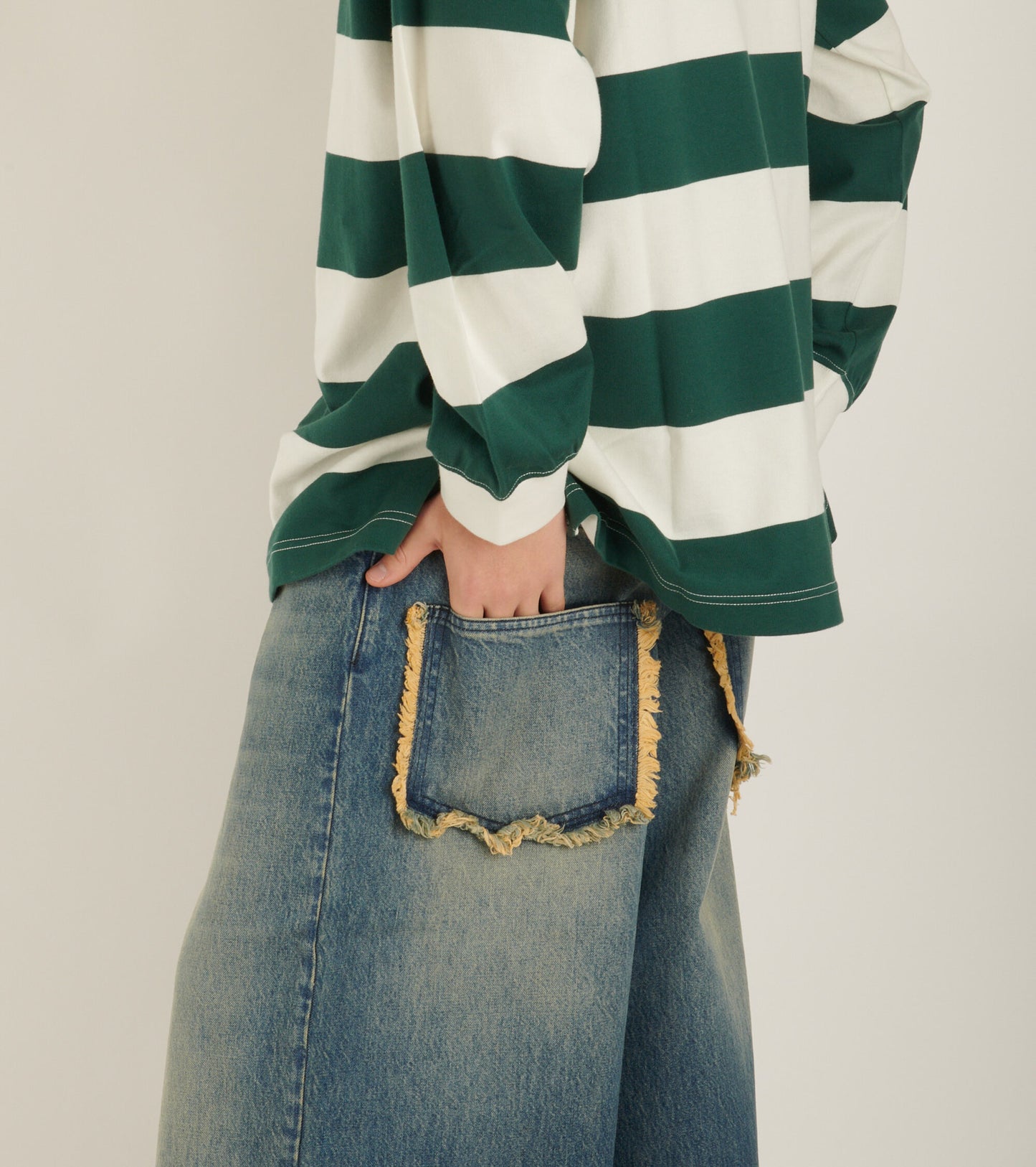 Palm Angels Boxy Jeans Blue