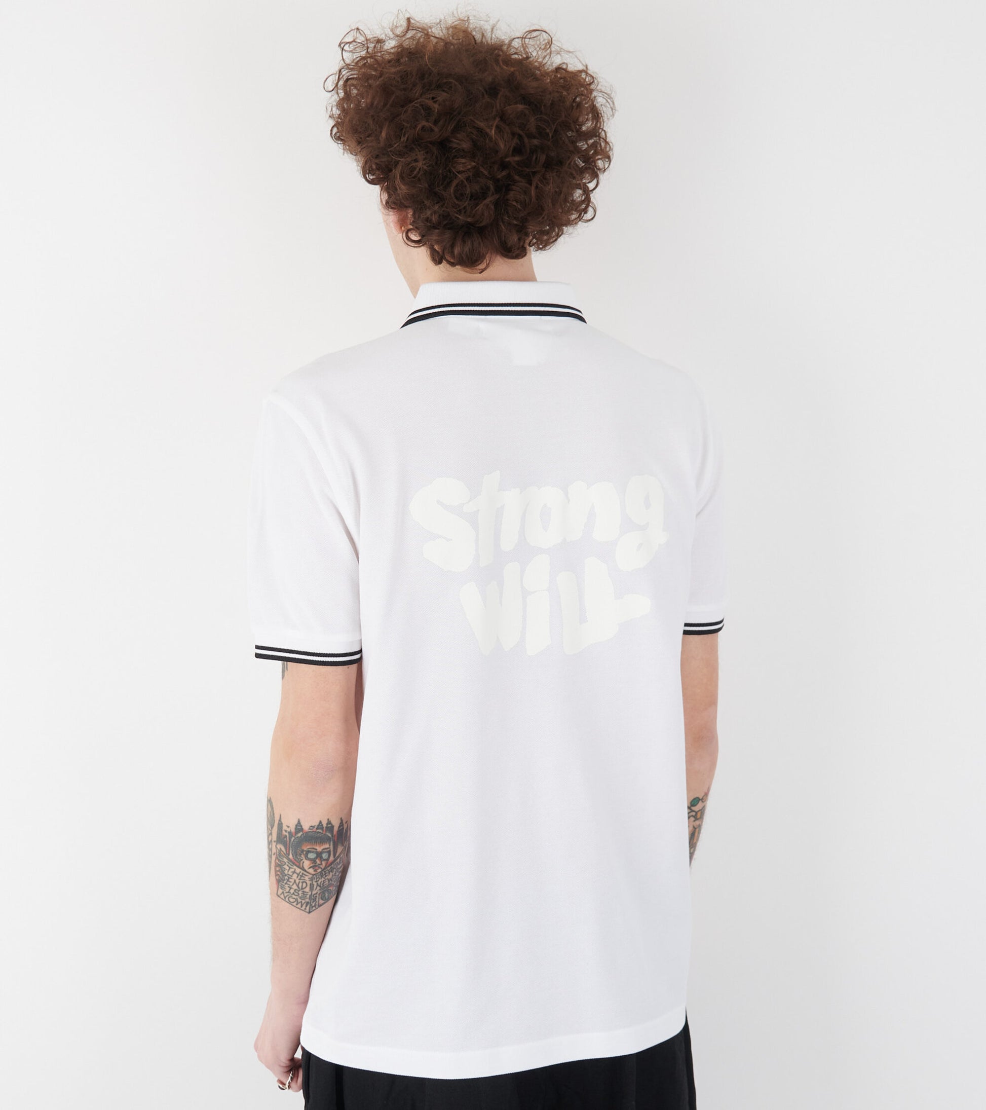 Fred Perry Polo White