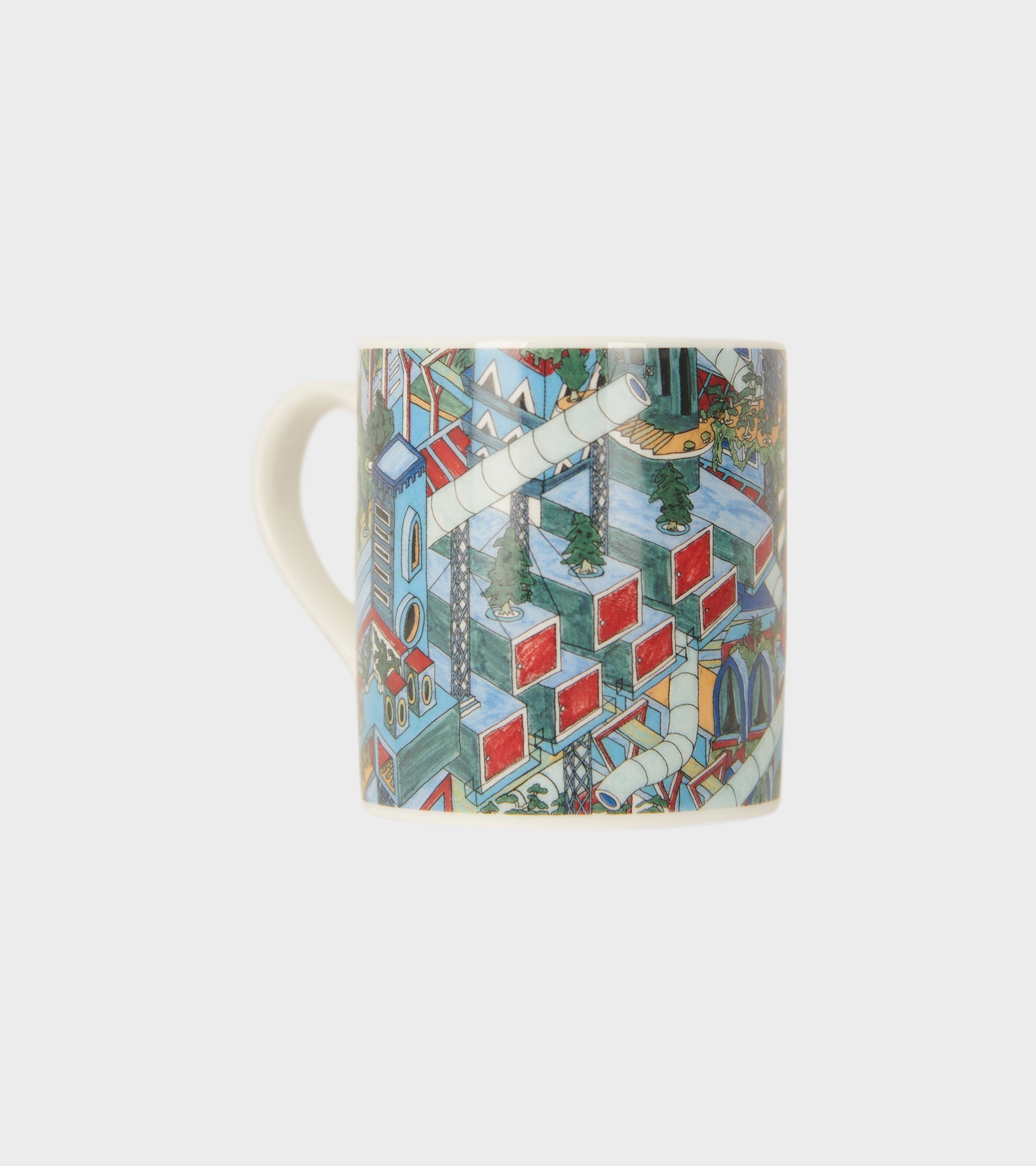 Printed Mug White/Multicolor