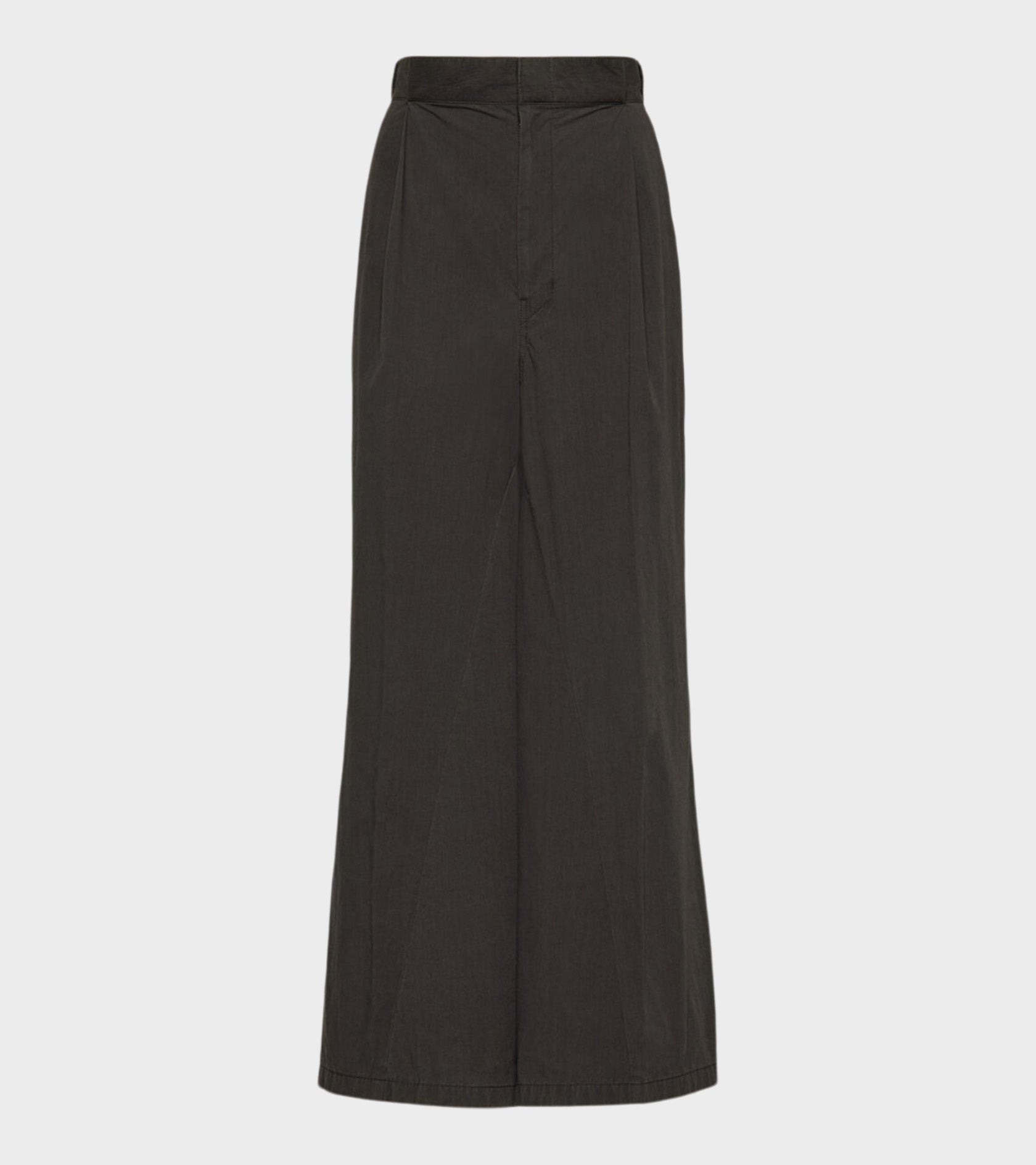 Pleat Trousers Black
