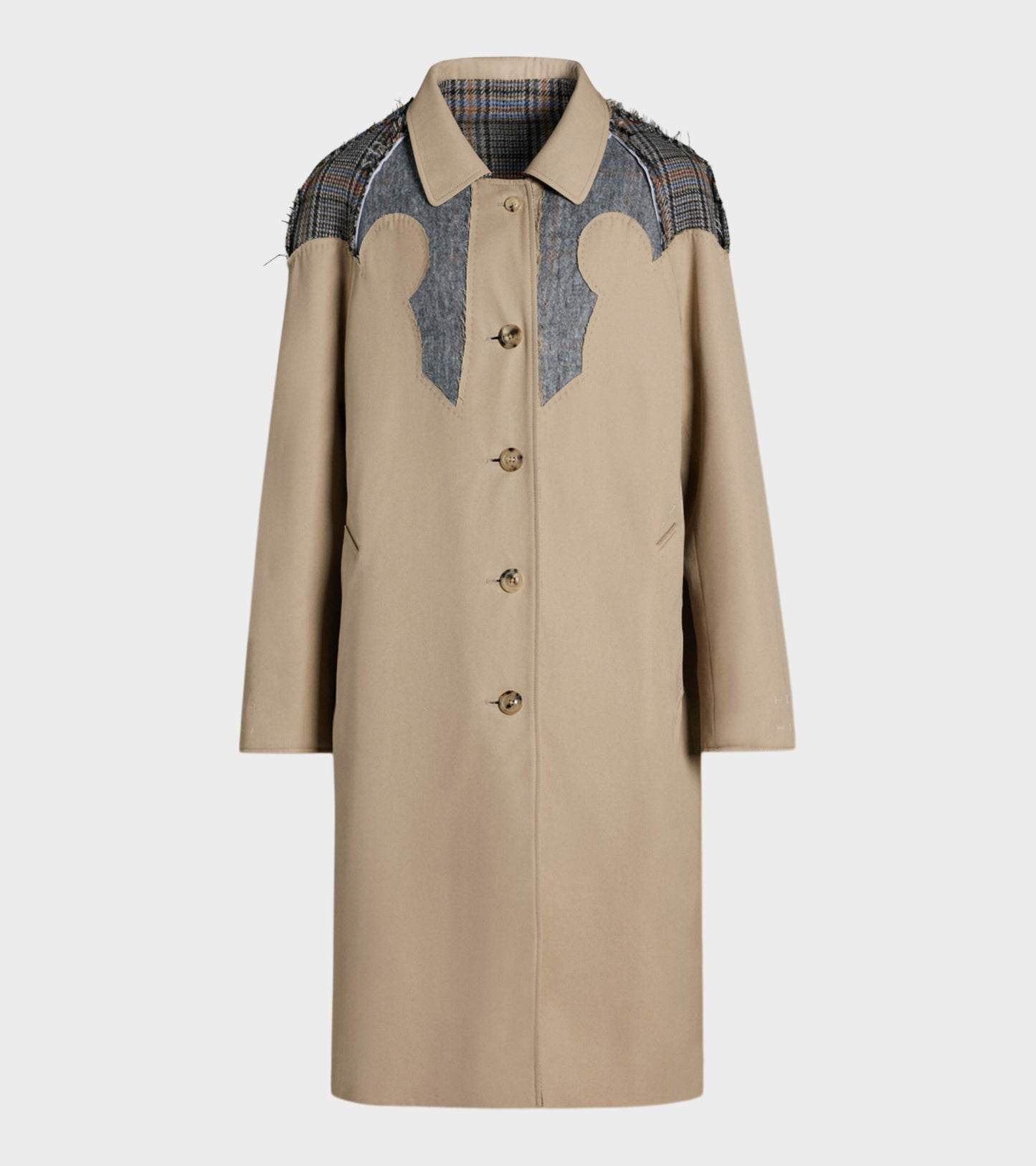 Reversible Coat Beige