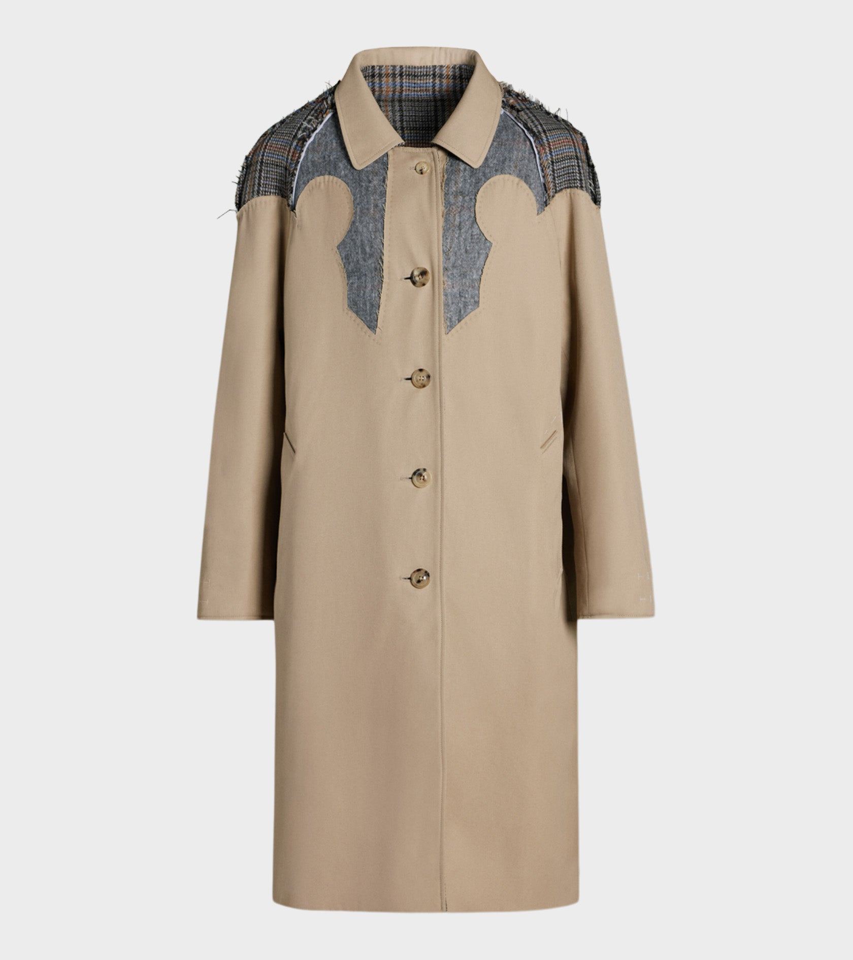 Reversible Coat Beige