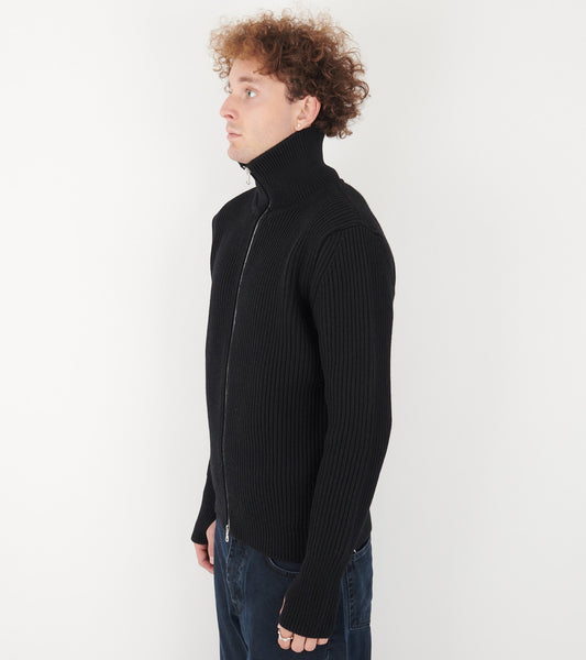 Navy Full-zip Black
