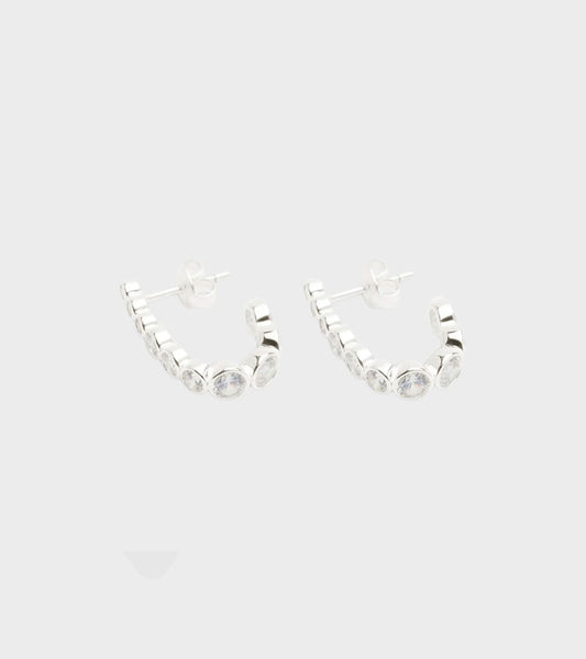 Oda Earrings Silver