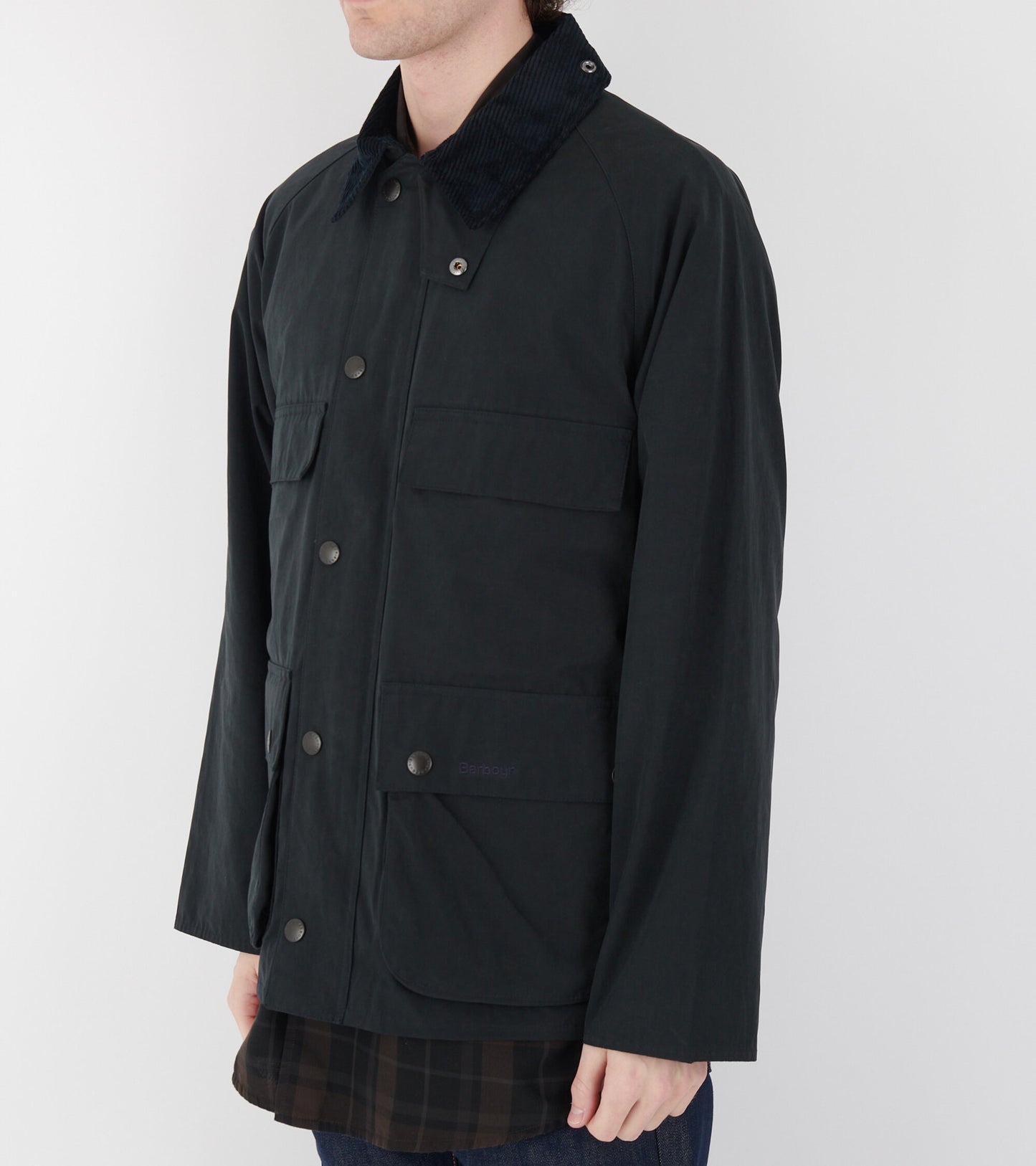 Bedale Peached Casual Jacket Black