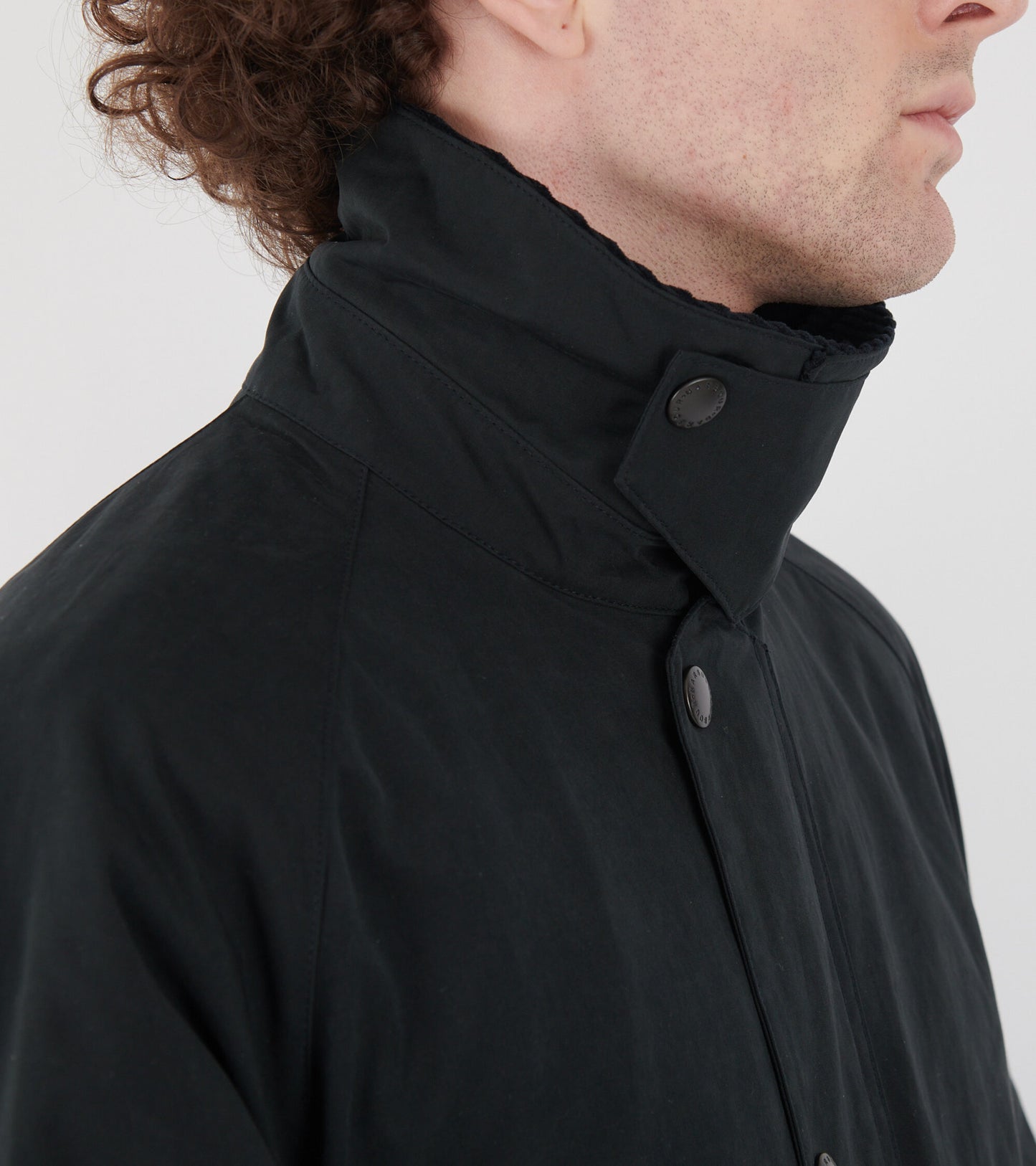 Bedale Peached Casual Jacket Black