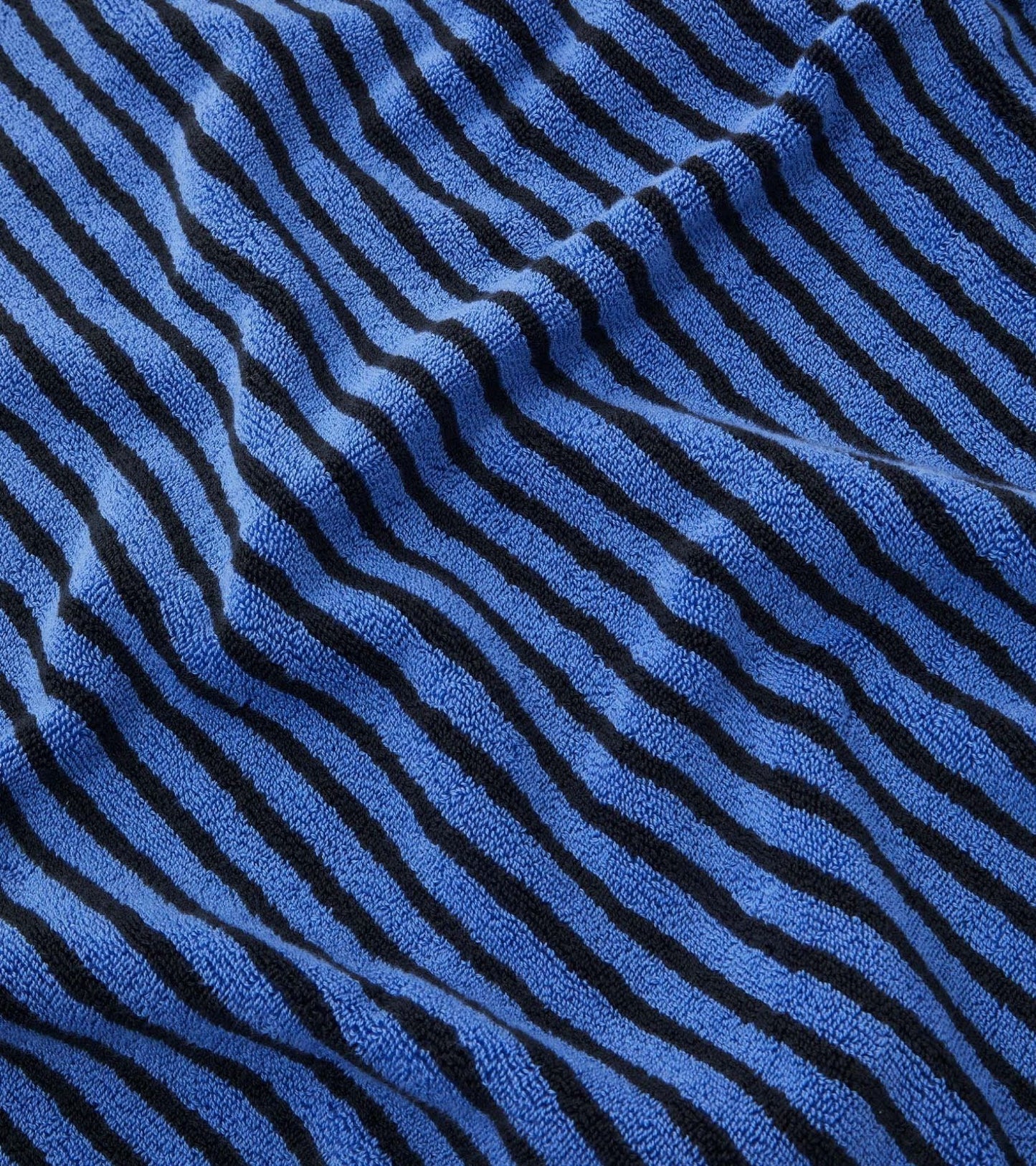 Bath Towel 70x140 Blue/Black