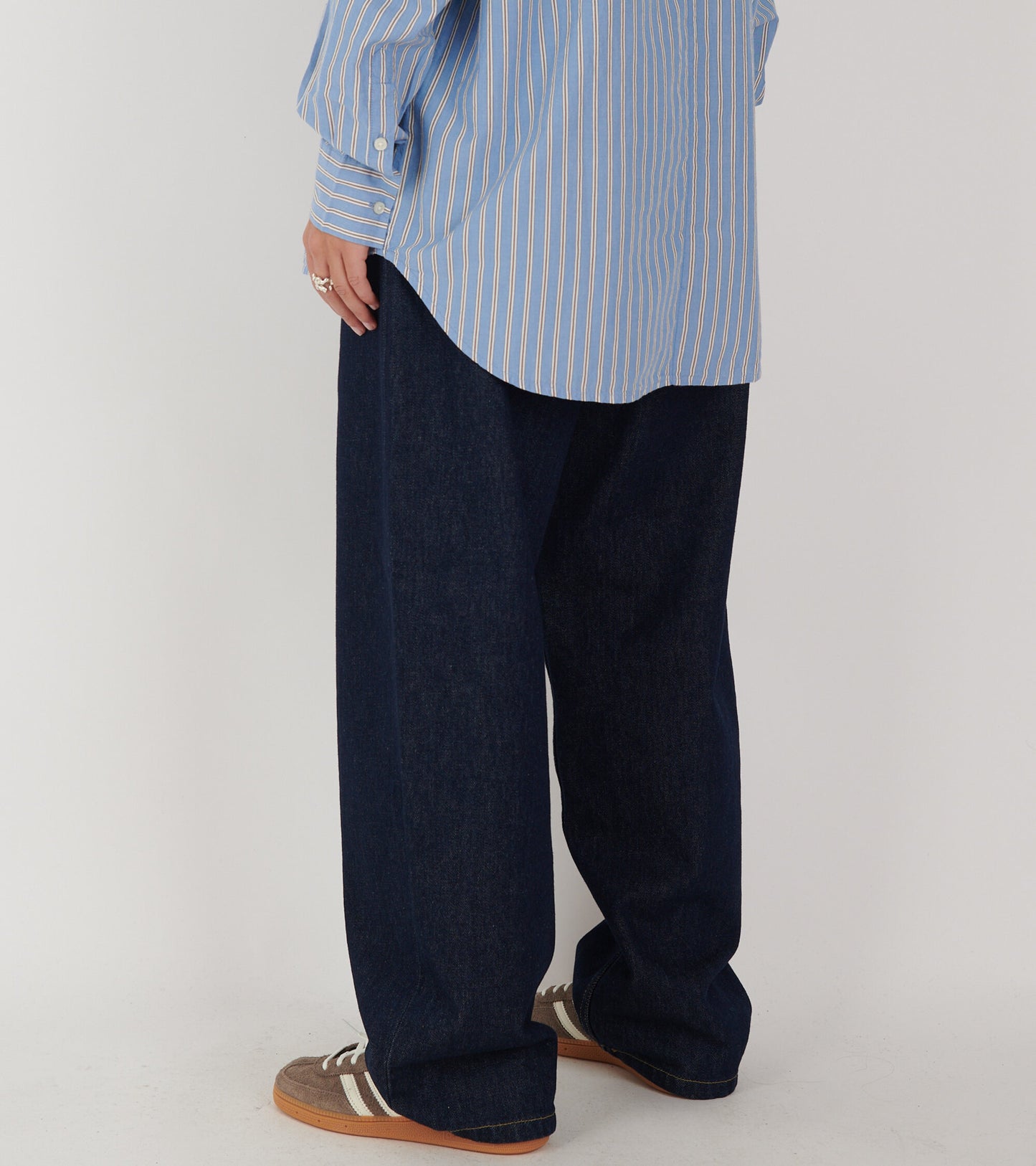 W Brandon Pant Blue Rinsed Denim