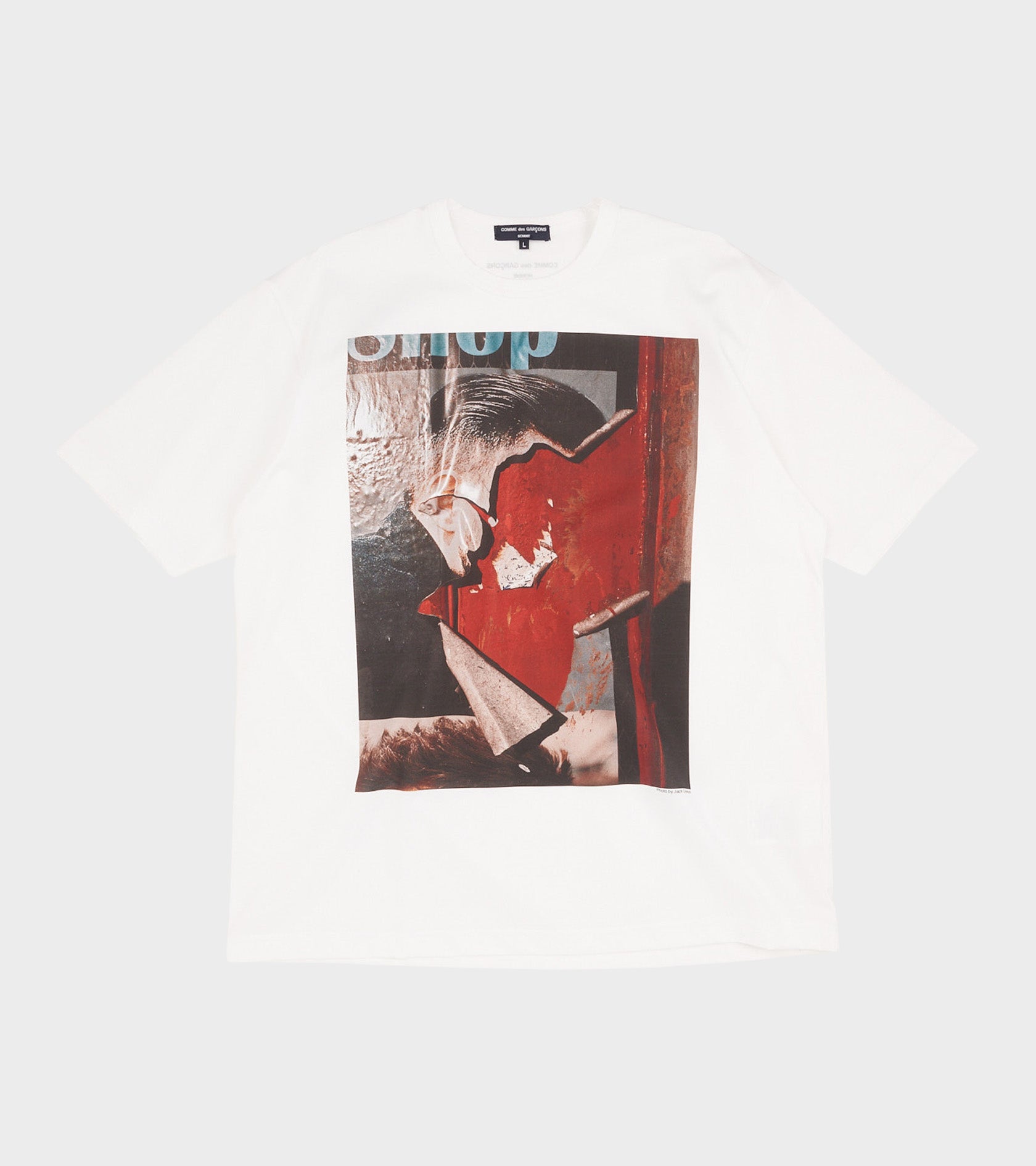 Poster Print T-shirt White