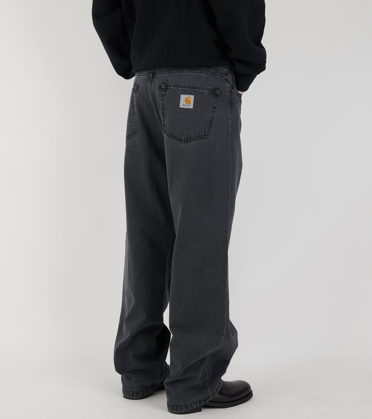 Landon Pant Black Heavy Stone Wash
