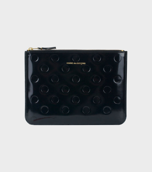 Dots Clutch Black/Black