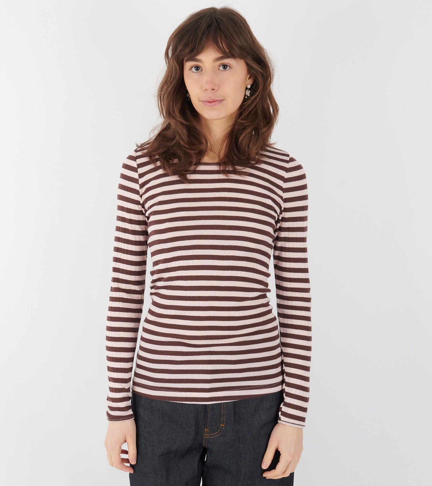 101 Rib Brown/Strawberry