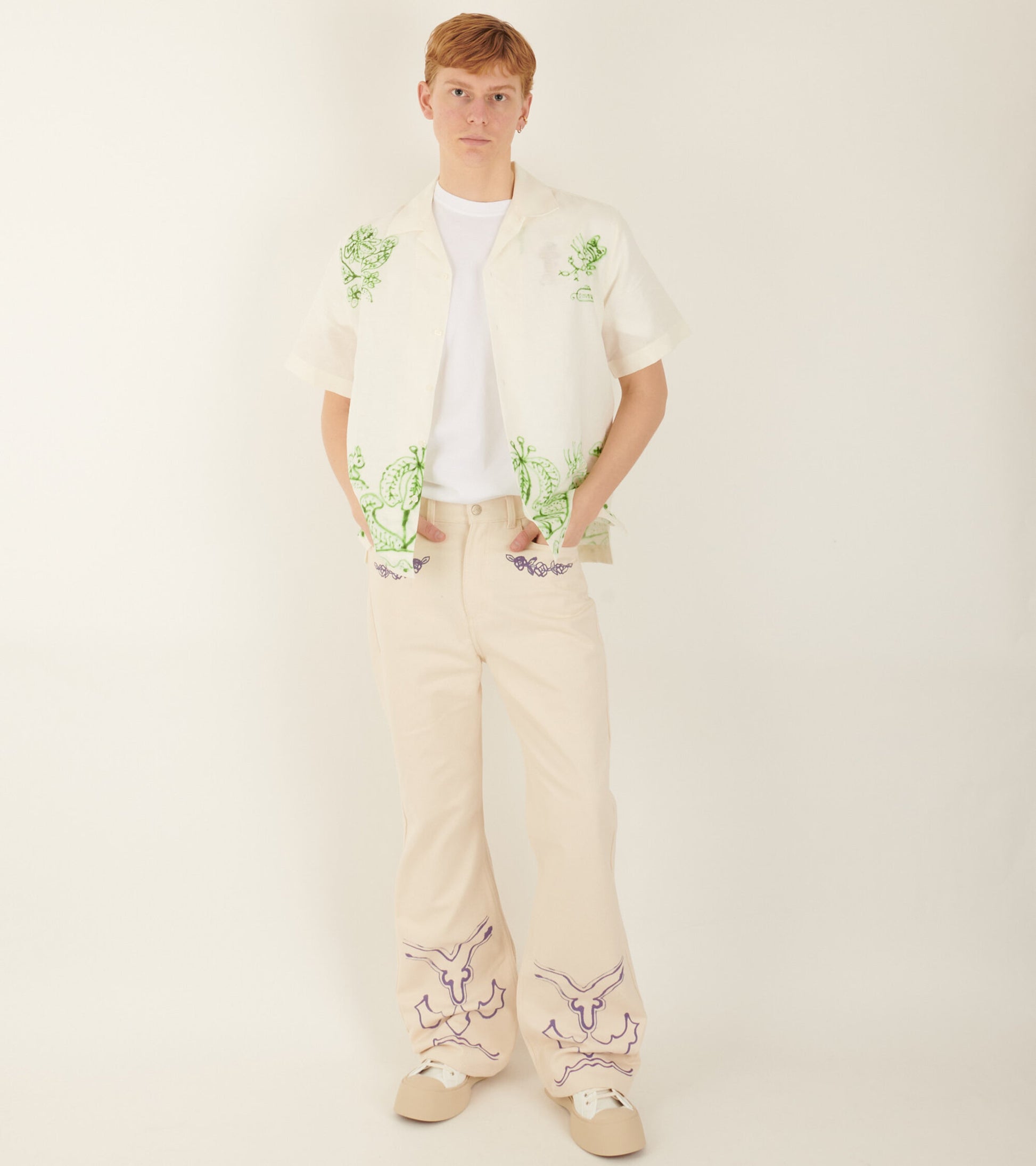Licky Luck Jeans Off-white