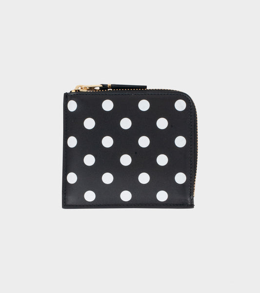 Classic Dots Wallet Black/White