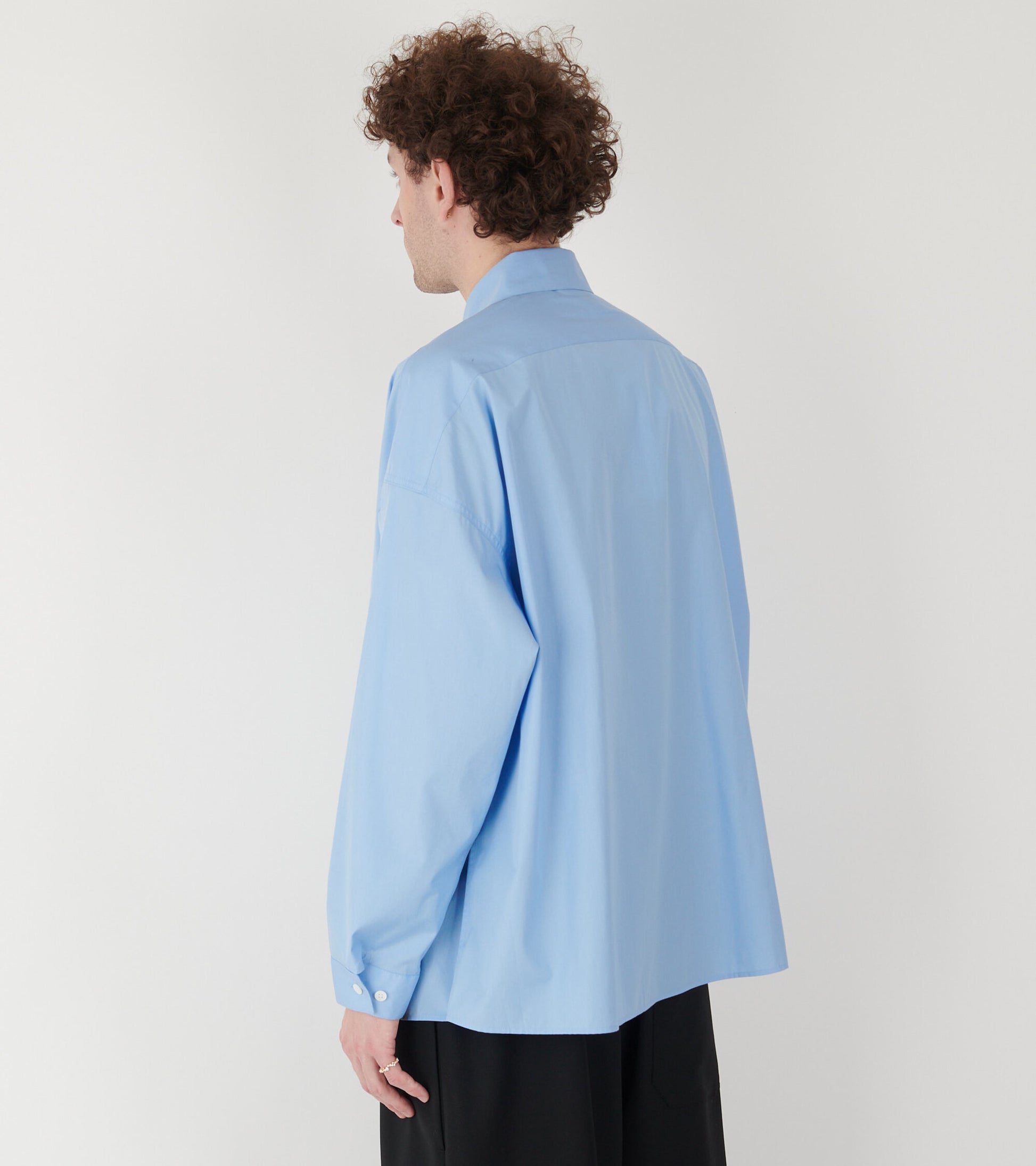 Poplin Shirt Iris Blue