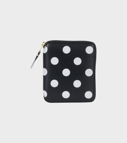 Dots Wallet High Black/White