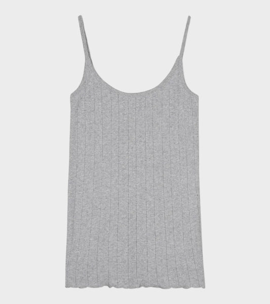 Edie Cami Top Grey Melange