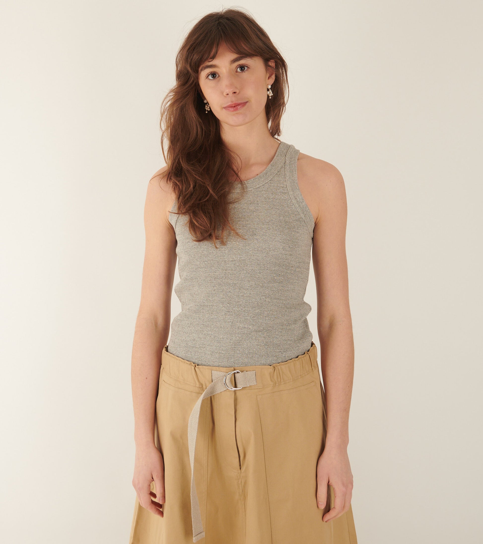 Toki Tank Top Grey