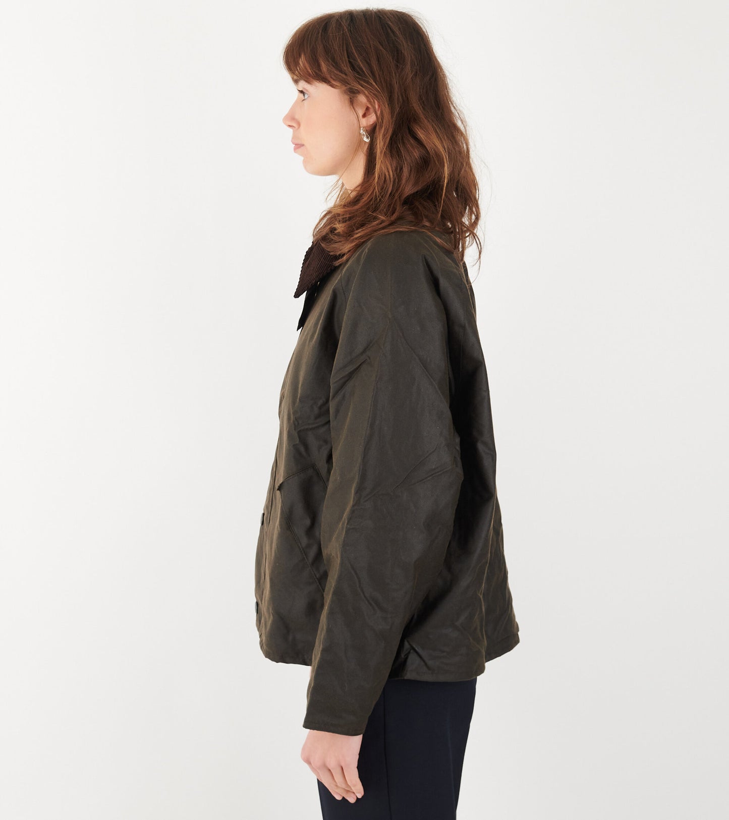 Transport Wax Jacket Olive