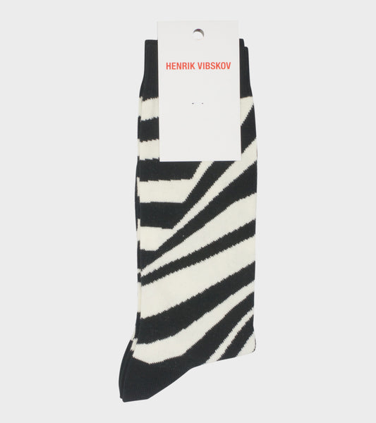 Ray Socks Black/White