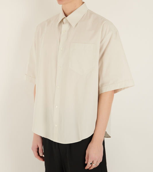 Boxy S/S Shirt Chalk