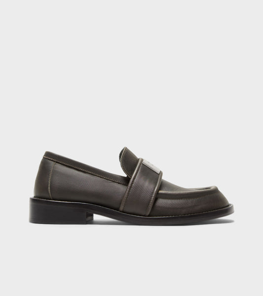 Leather Loafers Brown