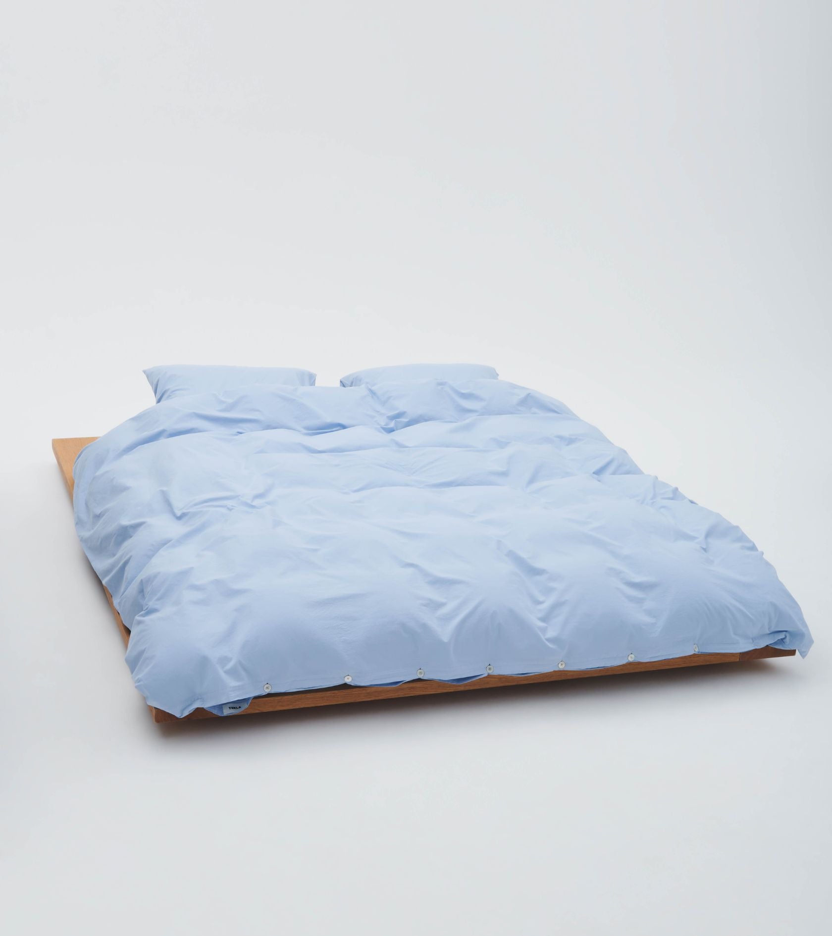 Percale Pillow 60x63 Morning Blue