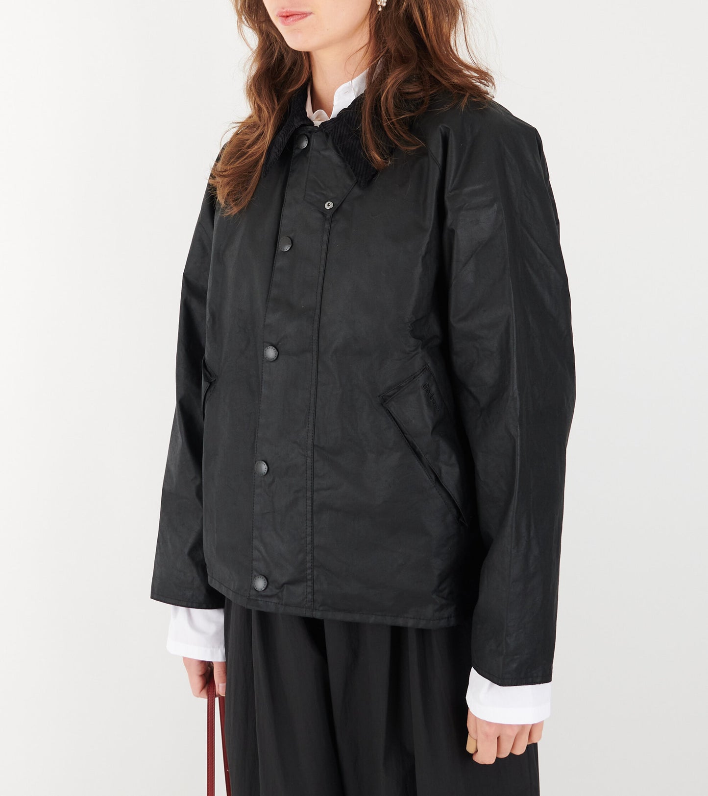 Transport Wax Jacket Black