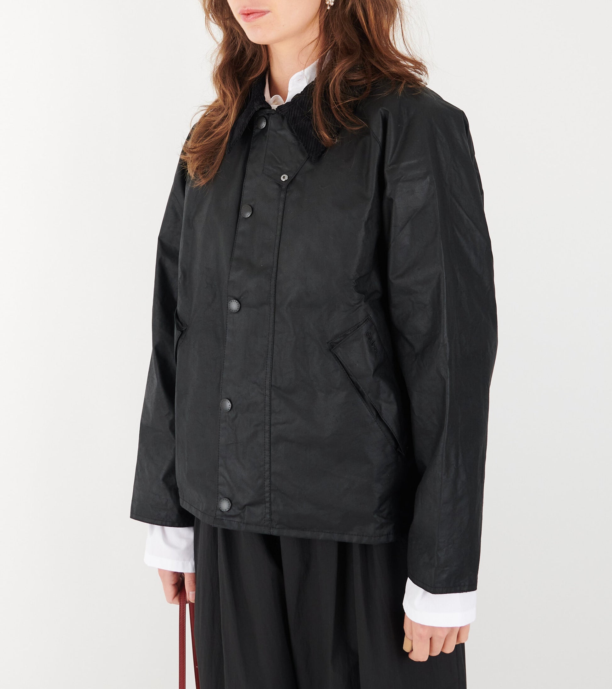 Transport Wax Jacket Black