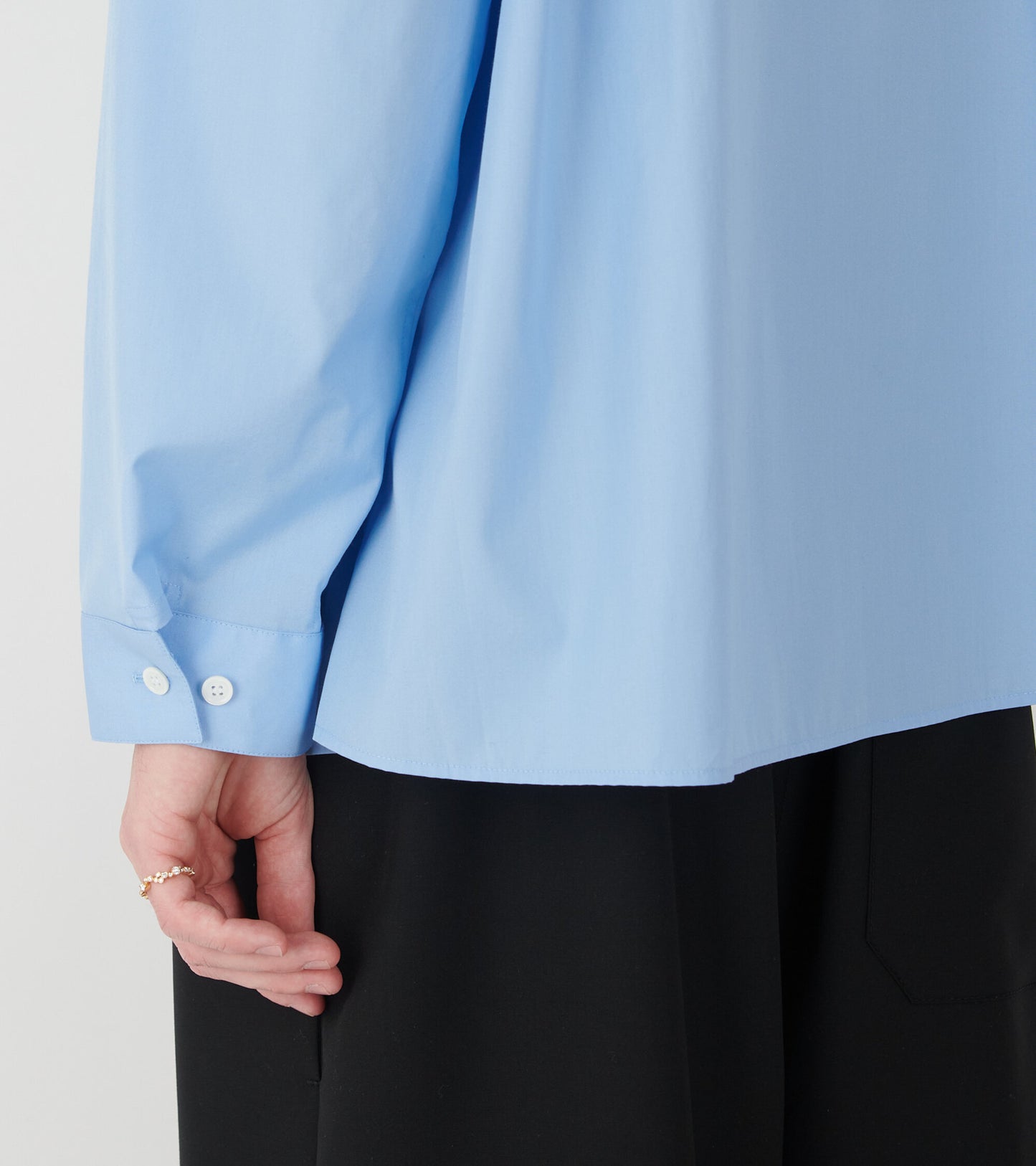 Poplin Shirt Iris Blue