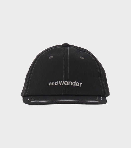 Cotton Twill Cap Black