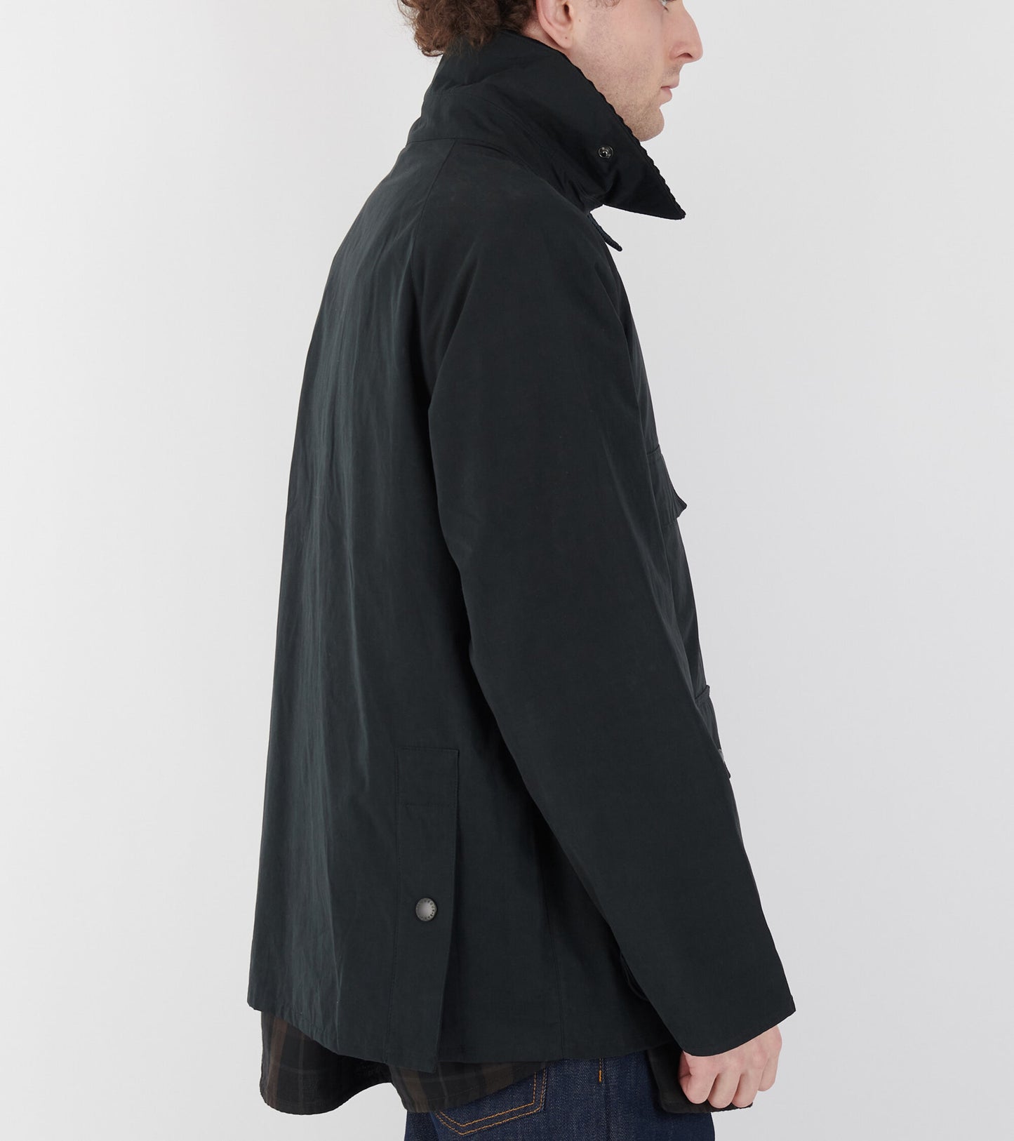 Bedale Peached Casual Jacket Black