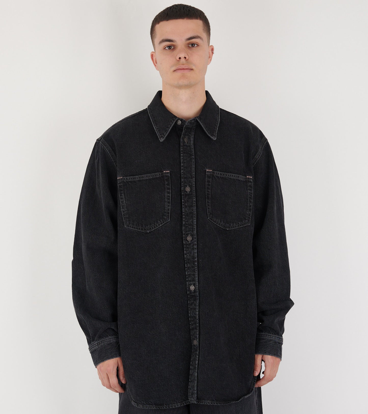 Denim Jacket Washed Black