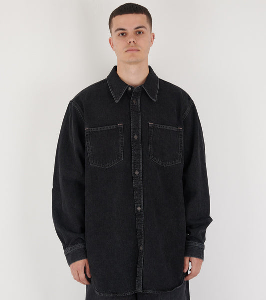 Denim Jacket Washed Black