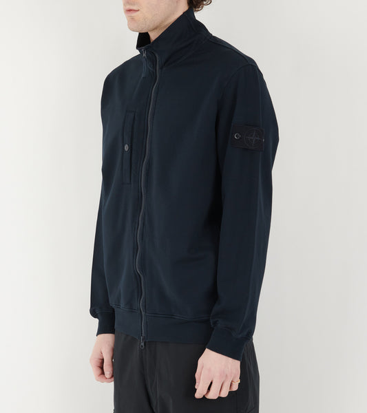 Ghost High Neck Zipper Navy