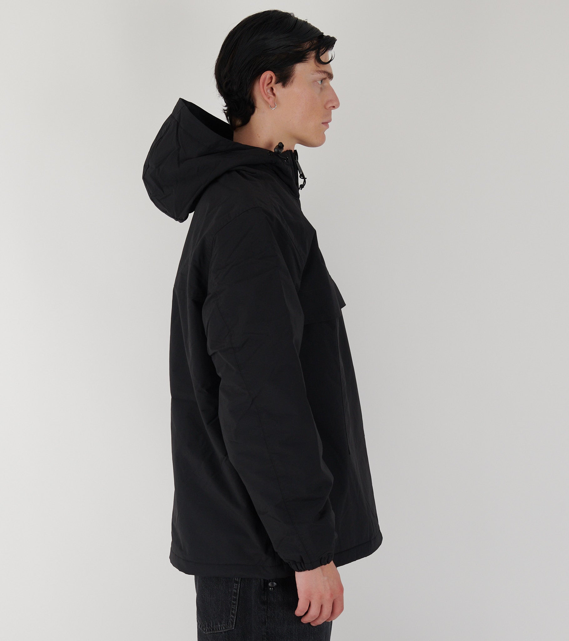Windbreaker Pullover Winter Black