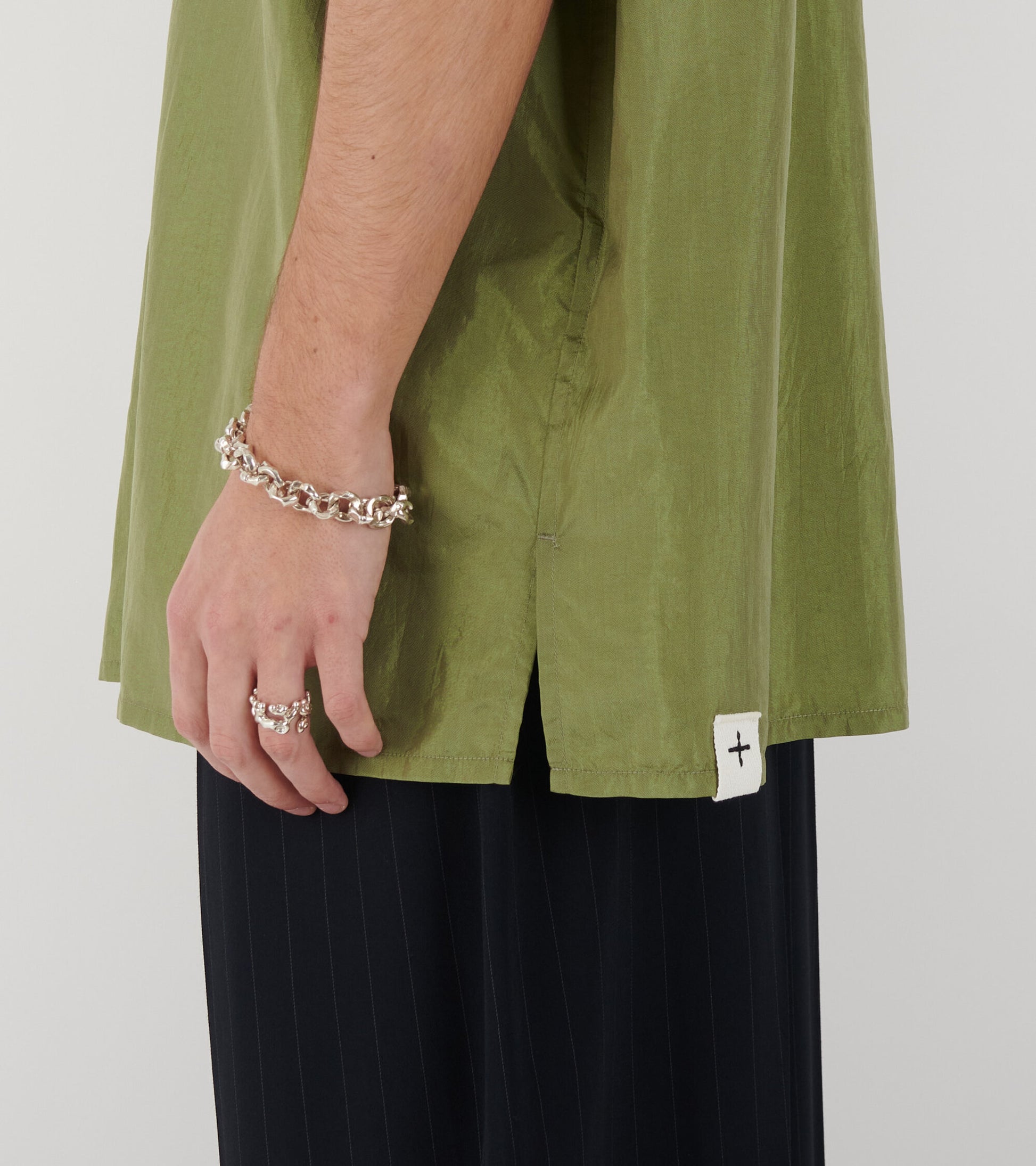 Cave Chain Bracelet Silver