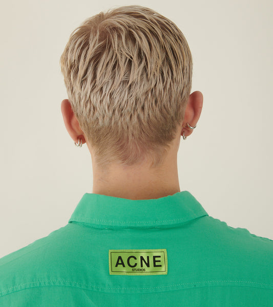 Oversize Shirt Turquoise Green