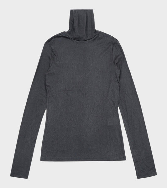 Turtle LS T-shirt Charcoal