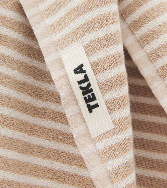 Bath Towel 70x140 Ivory Stripes