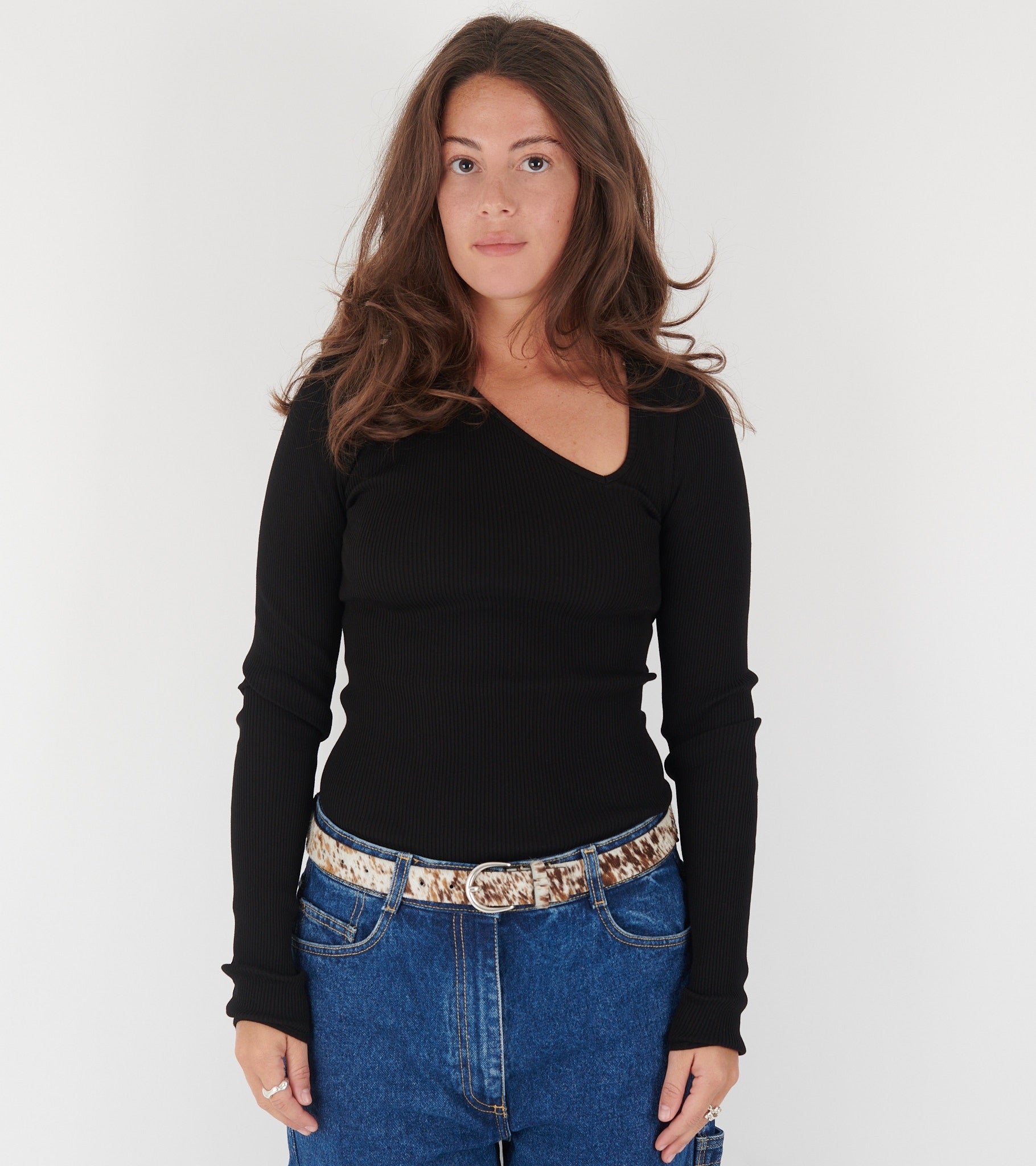Eve Seamless Top Black