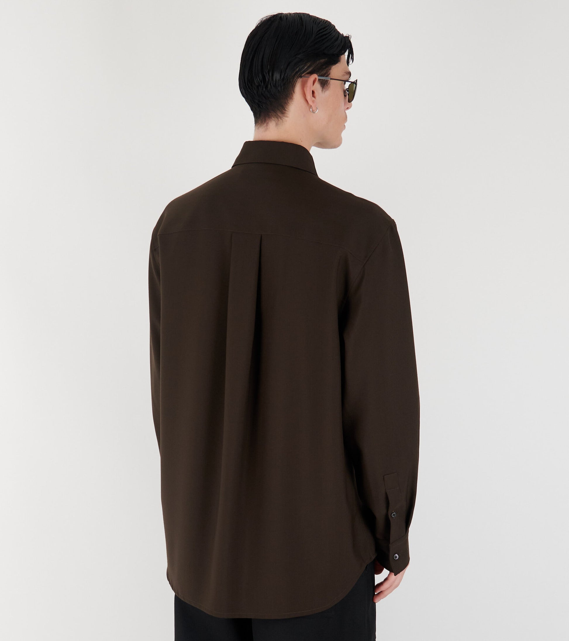 Two Tone Shirt Brown/Black