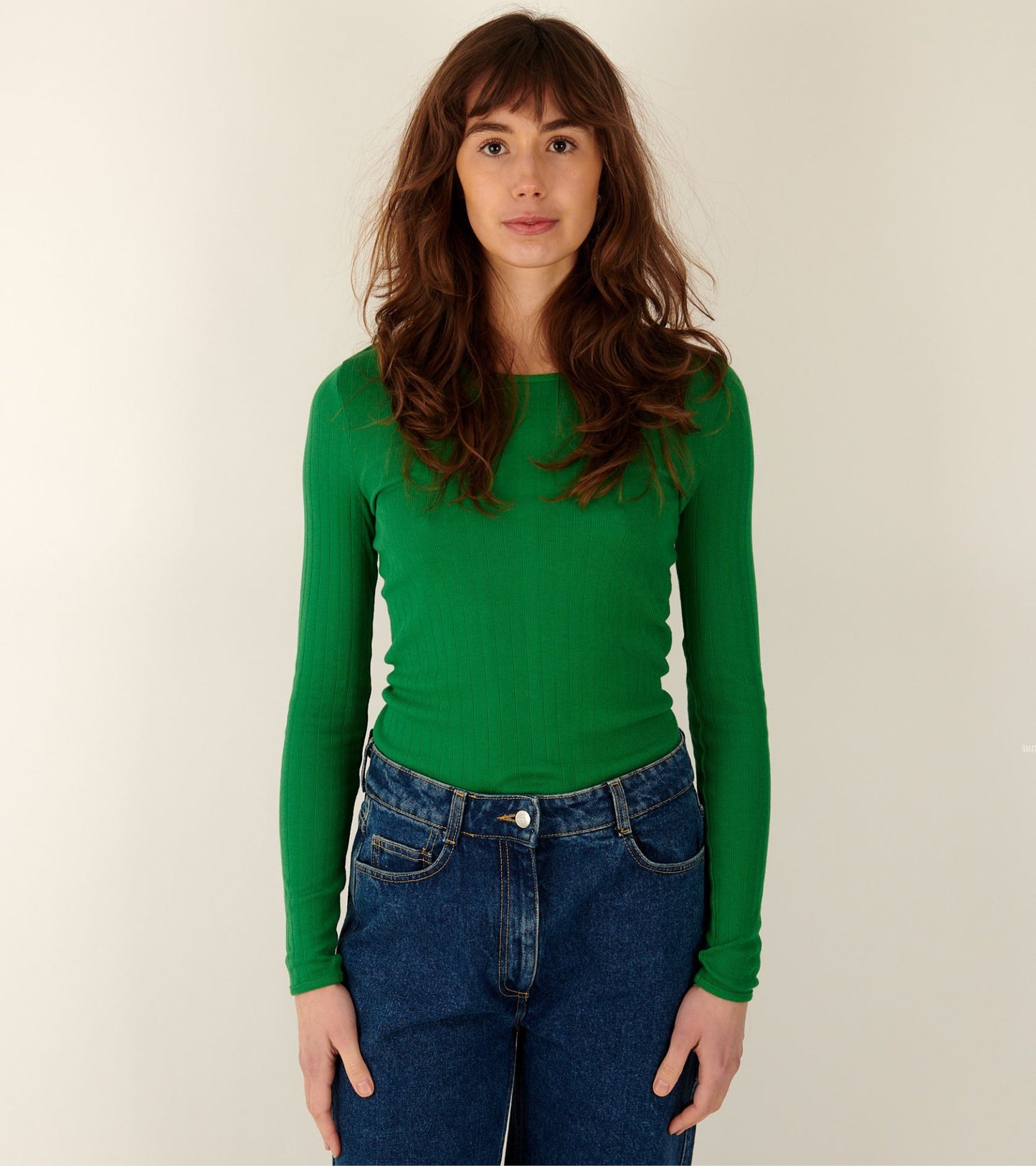 101 Rib Apple Green