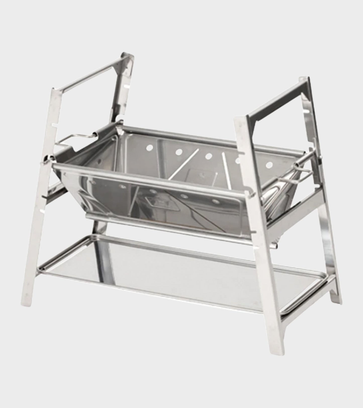 Takibi Solo Fireplace Silver