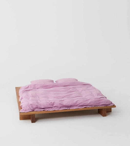 Percale Pillow 60x63 Mallow Pink