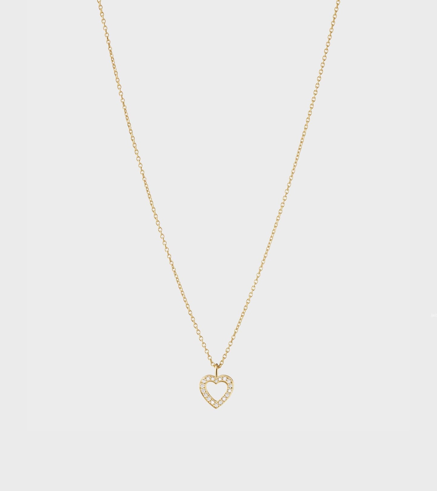 Amour Simple Necklace Gold