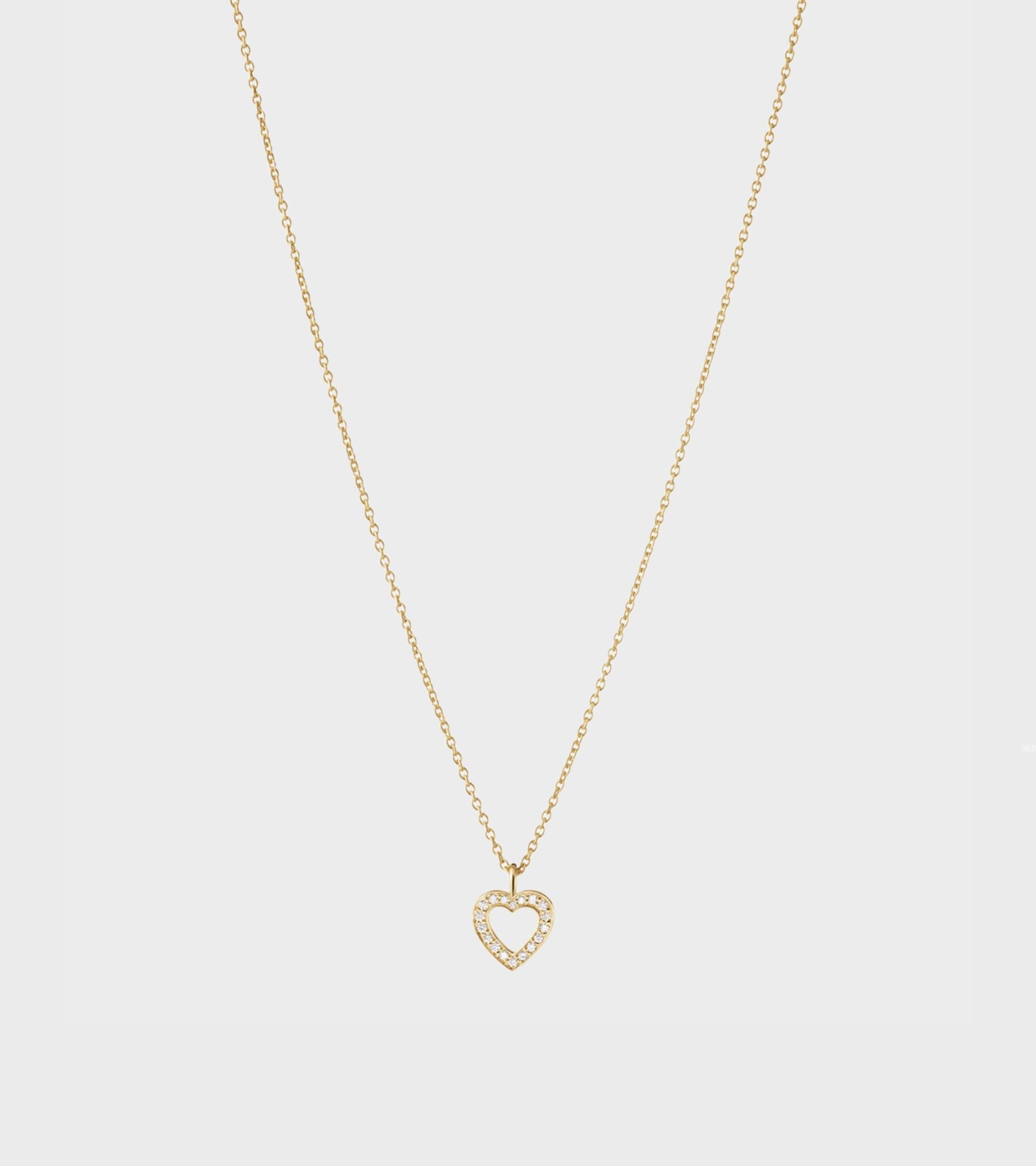 Amour Simple Necklace Gold
