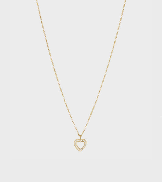 Amour Simple Necklace Gold