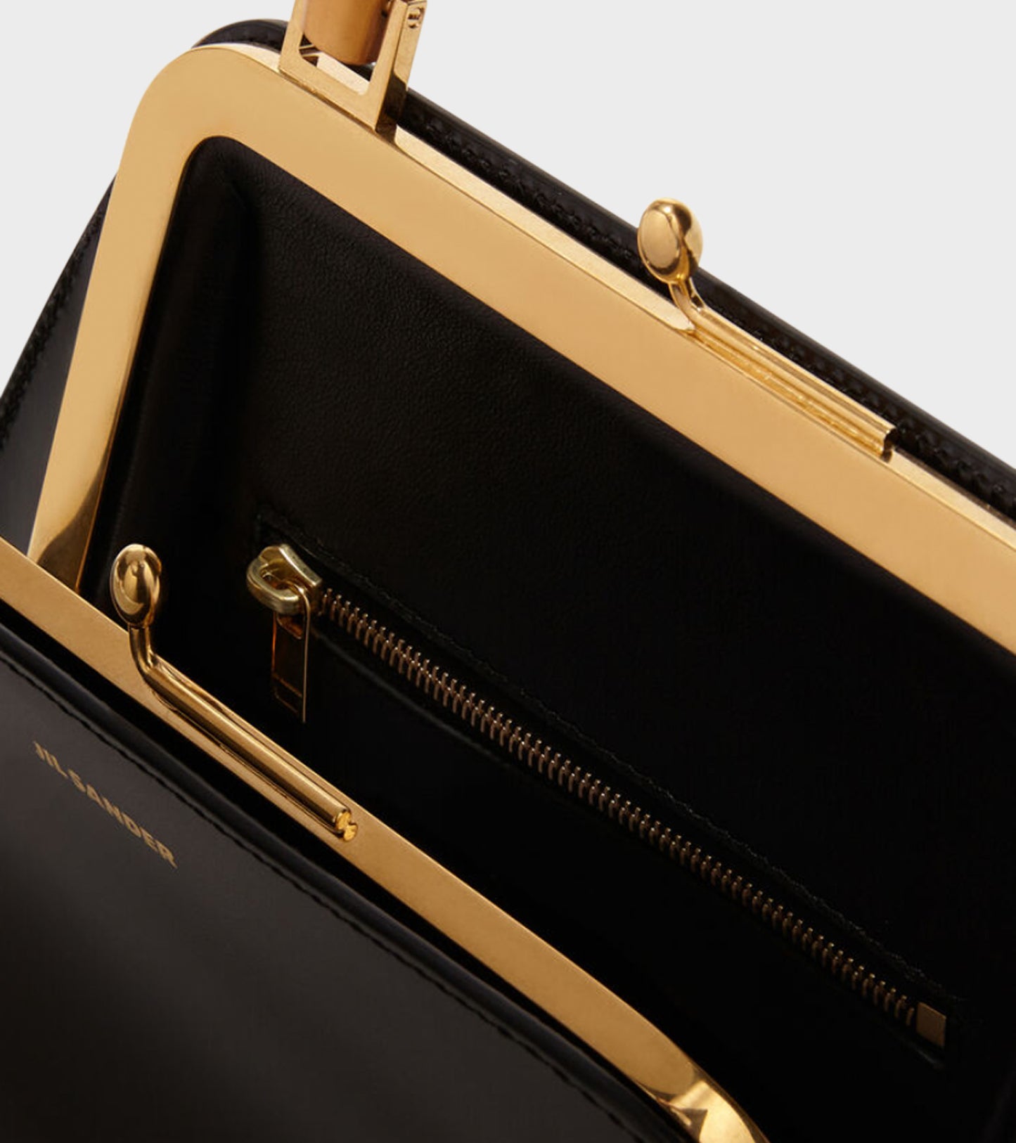 Goji Bamboo Square Bag Black